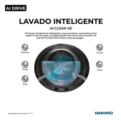 DAEWOO - Lavadora Daewoo 16 Kg   DPAI-1624