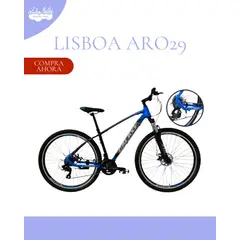 GENERICO - Bicicleta Montañera  "LISBOA" aro 29 Galaxy - COLOR AZUL
