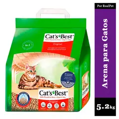 CATS BEST - Arena para Gatos Original 520 kg