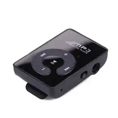 GENERICO - Reproductor MP3 Clip Deportivo Soporta Micro SD hasta 32GB