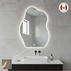 OEM - Espejo LED Aesthetic 50x70 cm DUNE Luz blanca