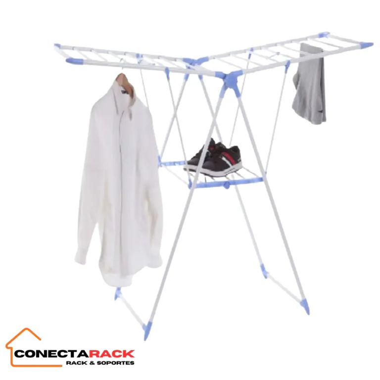 Tendedero de Ropa Plegable 146 x99 x56 cm