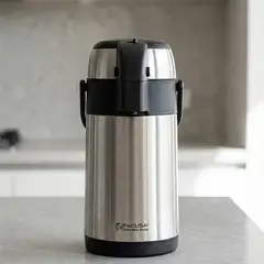 FACUSA - Termo Sifón 4 Litros Acero Inoxidable SS-40HE