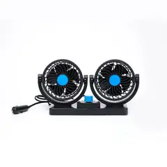 SEISA - Ventilador para Auto Carro de  cabezal Giratorio 360