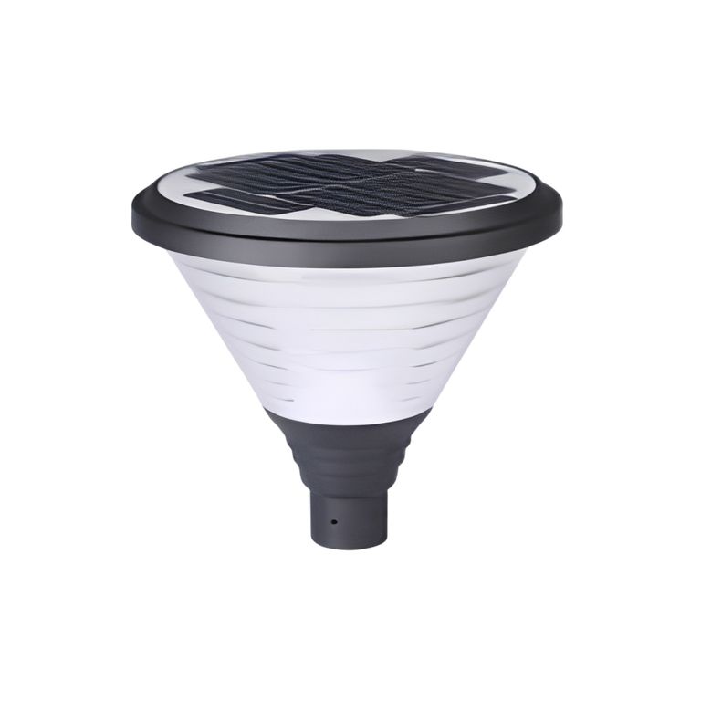 Luminaria Solar Decorativa Inkomaq - UFO Saturno 20W IP66 Negro