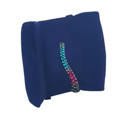 GENERICO - Cojín Ergonómico Lumbar Azul