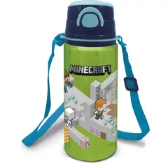 MINECRAFT - Botella Stor de Aluminio con Correa Drawing 730 ml