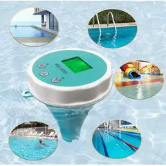 GENERICO - Medidor inteligente de PH y cloro para piscina probador de calidad del agua ORP EC TDS nivel CL Analizador de monitoreo en línea para Spa Acuario y Piscina