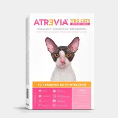ATREVIA - Atrevia Trio Cats Spot On Small para gatos de 1.2 a 2.8 kg (1 Pipeta)