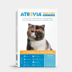 ATREVIA - Atrevia Trio Cats Spot On Medium para gatos de 2.9 a 6.25 kg (1 Pipeta)