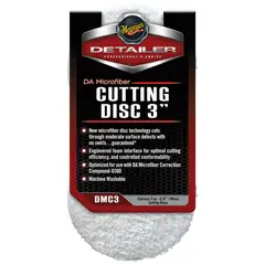 MEGUIARS - Pad Disco de Microfibra Pack 2 Und de Corte 3 Pulgadas