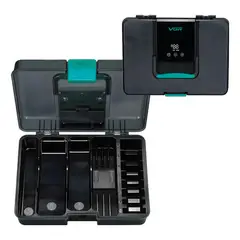 OEM - Esterilizador Maquinas Cortar Pelo Barberia Valija Vgr V-840 Negro