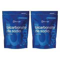 PORTUGAL - PACK 2 BICARBONATO DE SODIO EN POLVO 50G PORTUGAL