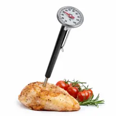 GENERICO - Termómetro Cocina y Parrilla Preciso Acero Inoxidable Pro