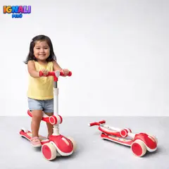 GENERICO - Scooter fucsia plegable infantil