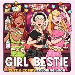 GENERICO - GIRL BESTIE  Libros Coco Wyo para Colorear en Tendencia Exclusivo