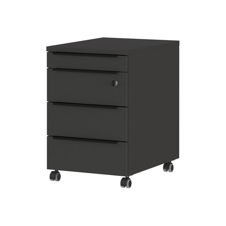Archivador Moderno Flum Negro R&R MUEBLES