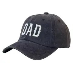 GENERICO - Gorra Vintage Casual para Hombre Color Azul con Bordado Ecológico DAD