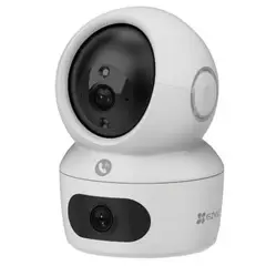 EZVIZ - Cámara de Seguridad WiFi H7C Dual 2K+ 8MP Doble Lente 4MP + 4MP