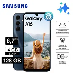 SAMSUNG - Samsung Galaxy A16 4G - 128GB 4GB - Negro
