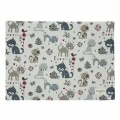 CASIOPIA - Mantel Individual para lonchera antimanchas Cats