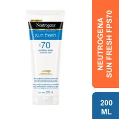 NEUTROGENA - Neutrogena Bloqueador Solar en Crema FPS70 Sun Fresh 200ml