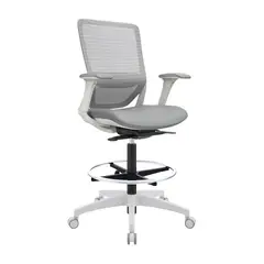 ALTHEA CONFORT - Silla Loop Cajero Ergonómica Bn An Gris Althea Confort