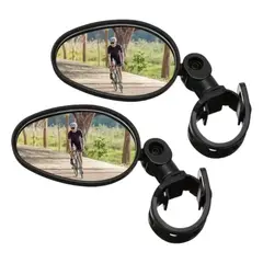 GENERICO - Espejos Para Bicicleta Retrovisores Ovalados