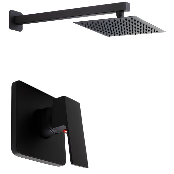MEZCLADORA DE DUCHA DOHA NEGRO CUADRADA SEVILLA F3206B