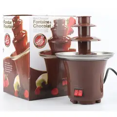 GENERICO - Fuente de Chocolate Eléctrica 3 Niveles Ideal Postres y Eventos