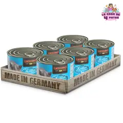 CAT FOOD LEONARDO - Leonardo latas de 200gr para gatitos en crecimiento PACK 6