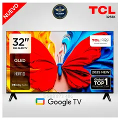 TCL - Televisor 32 QLED Full HD Smart TV 32S5K Google TV