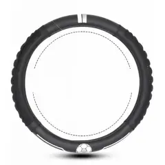 SPARCO - Forro Cubre Volante Premiun Antitraspirante Latex Universal Negro