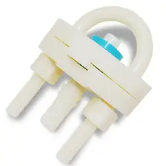 GENERICO - Pack de 12 Conectores - Llaves de Paso para Bebedero Tipo Campana (Plasson) – 25 g