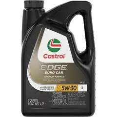 CASTROL - Aceite de Motor EDGE Auto Euro K 5W-30 Galon 5QT