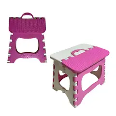 GENERICO - Mini silla banquito plegable - Rosado