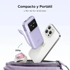 UGREEN - Power bank Ugreen 10000mAh 30W Purpura PB511 35604B