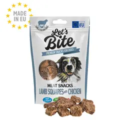 BRIT - Lets Bite Meat Snacks Lamb Squares With Chicken 80gr