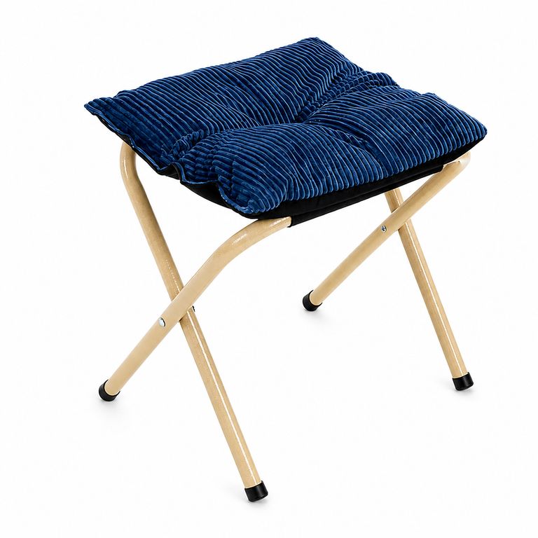 Silla Plegable Portátil con Asiento Acolchado Color Aleatorio