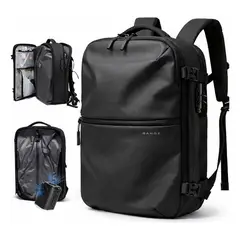 BANGE - Mochila Bange Compresible - The Air Backpack - Viajera 35L Portalaptop con Aspiradora De Mano