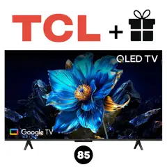 TCL - TELEVISOR 85 QLED 4K UHD MOD 85P7K + REGALO ANTENA DIGITAL