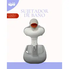 BABY - Soporte de Ducha para Bebé Ajustable PATO CELESTE