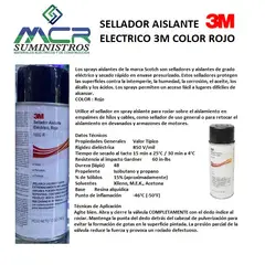 3M - SELLADOR O BARNIZ PARA AISLAMIENTO ELECTRICO SCOTH ROJO SPRAY