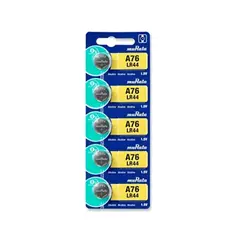 PREMIUM - Pilas Alcalinas Murata LR44 A76 X 5 Unidades 1.5V