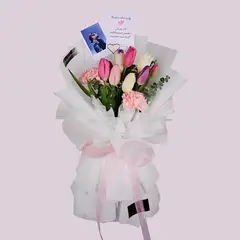 VI REGALANDO AMOR - Ramo Margot – 10 Tulipanes