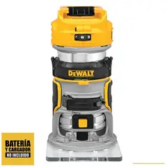 DEWALT - Ruteadora Fresadora 14 20V Xr Baretool Sin Baterias ni Cargador Dewalt DCW600B