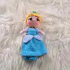 VI REGALANDO AMOR - Amigurumi Cenicienta  Tamaño Grande