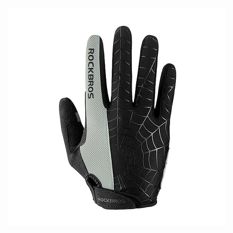Guantes Spider Ciclismo S109-1b Celeste Talla XL