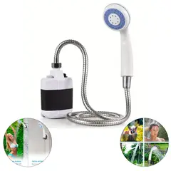 GENERICO - Ducha Portátil Recargable  Libérate y Disfruta ideal para camping o para bañar a tu engreido