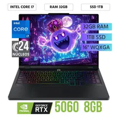 LENOVO - Laptop Lenovo Legion Pro 5 16IRX10 Intel Core i9 14900HX Ram 32Gb SSD 1Tb RTX 5060 8Gb FreeDos